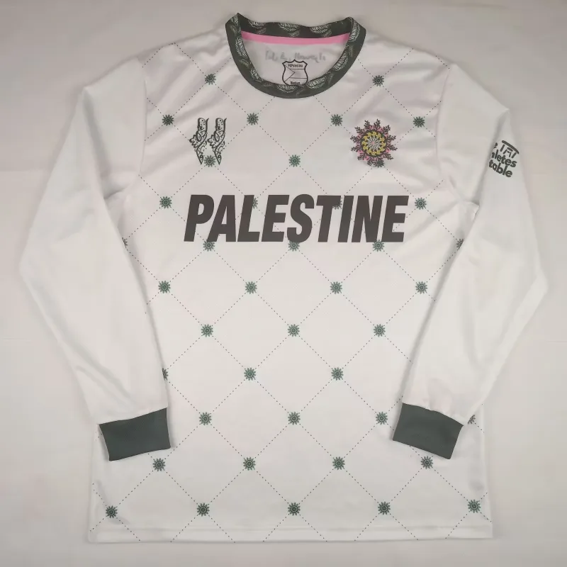 Palestine 2025/26 Maillot Manches Longues Édition Spéciale White — 1