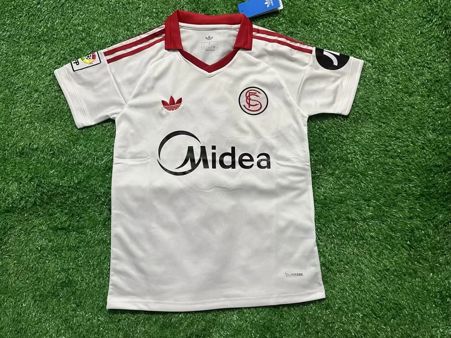 Sevilla 2025/26 Shirt White Sevi-lla — 2