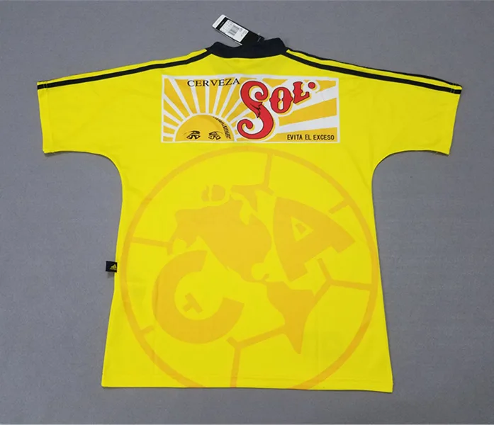Club América 1999/00 Shirt Yellow — 1
