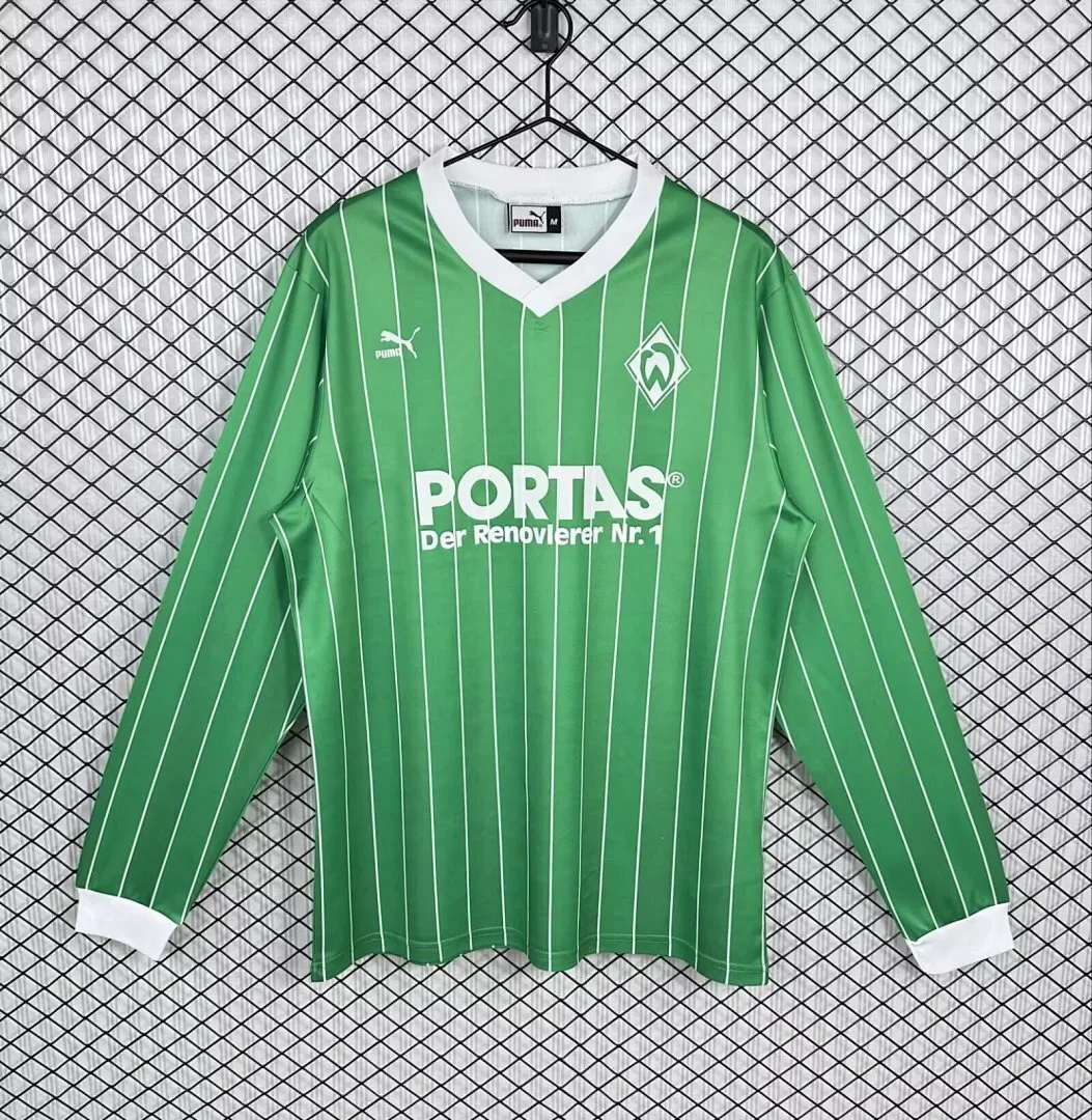 Werder Bremen 1988/89 Home Shirt Long Sleeve