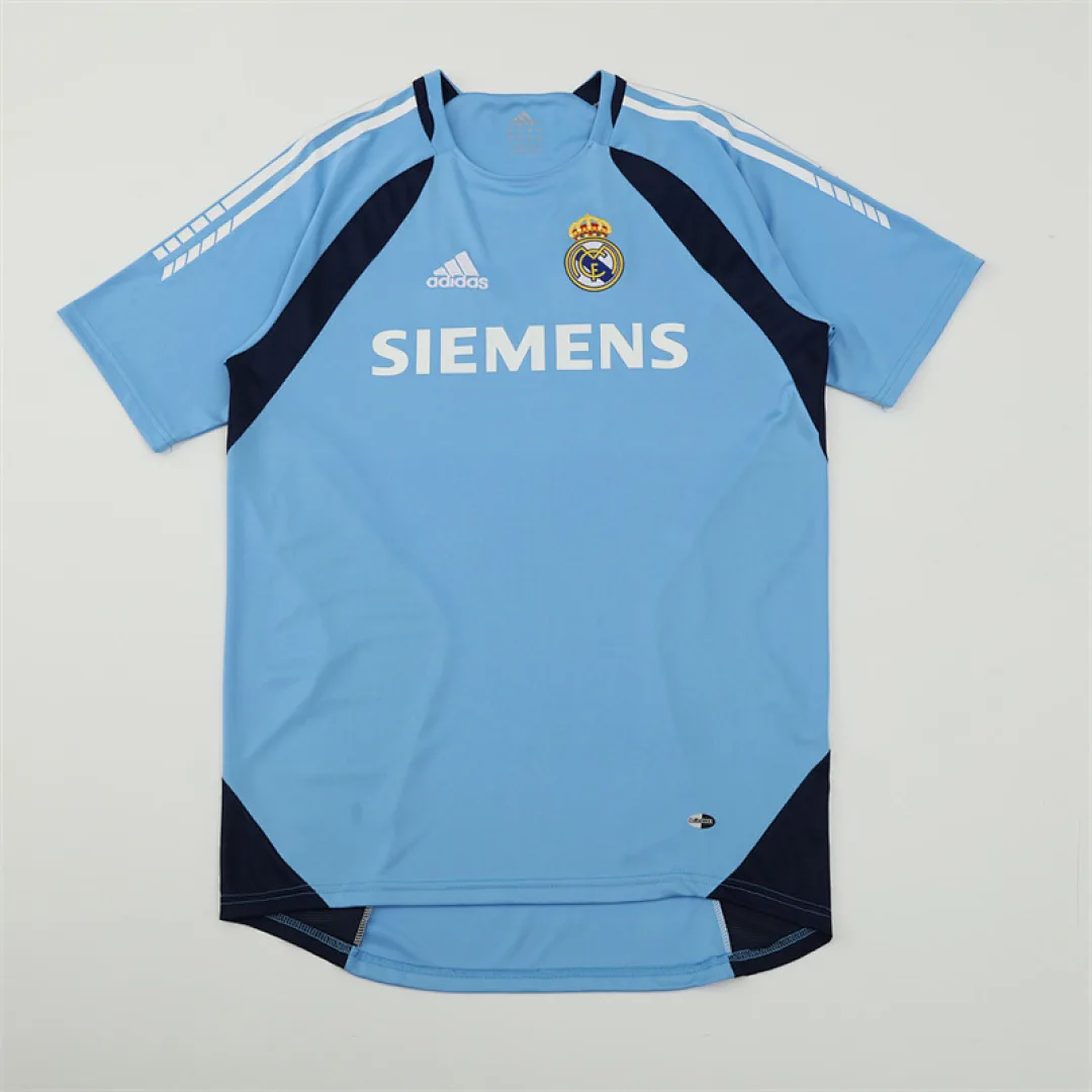 Real Madrid 2006/07 Training Trikot Light Blue — 2
