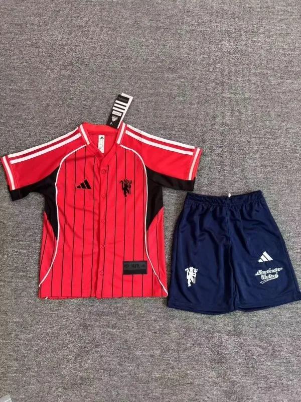 Manchester United 2025/26 Camiseta de Niño — 1