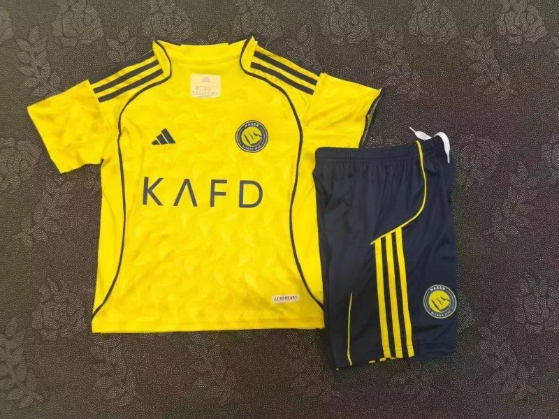 Al Nassr 2025/26 Home Kids Kit