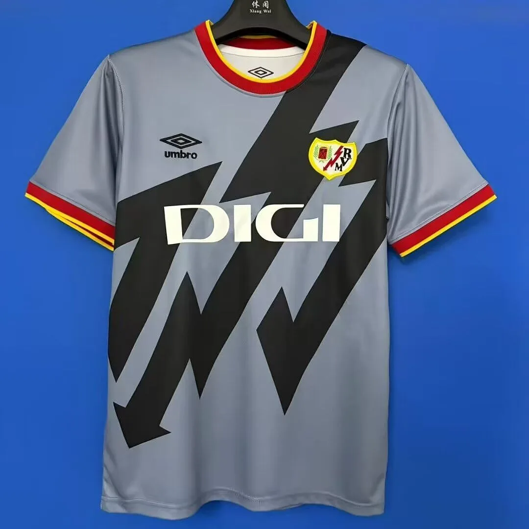 Rayo Vallecano 2026/27 Away Shirt Short Sleeve Grey — 2