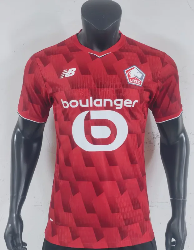 Lille 2025/26 Domicile Maillot Version Joueur