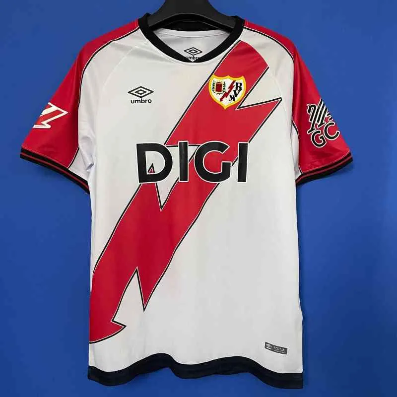 Rayo Vallecano 2025/26 Home Shirt Short Sleeve — 2