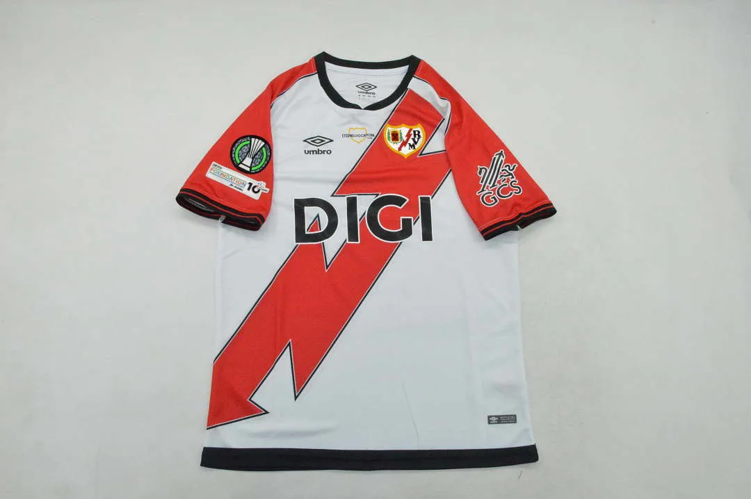 Rayo Vallecano 2025/26 Home Shirt Short Sleeve