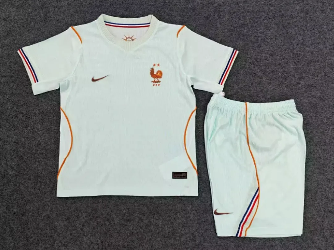 France 2026 Away Kids Kit Player Version — 2