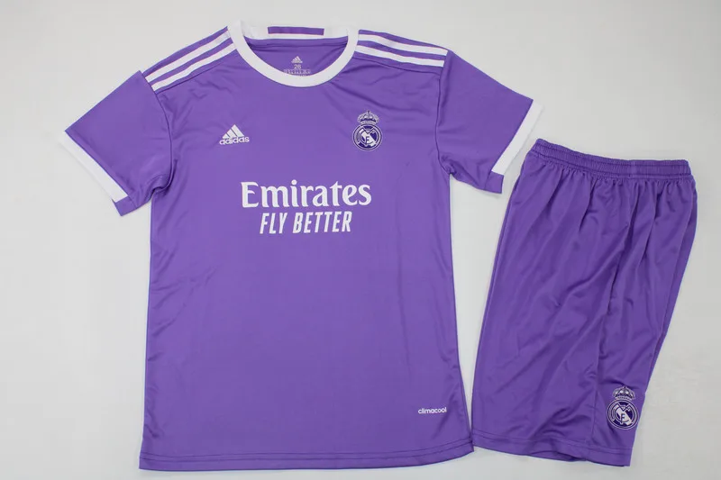 Real Madrid 2016/17 Extérieur Ensemble Enfant