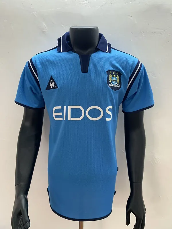 Manchester City 2001/02 Home Shirt — 2