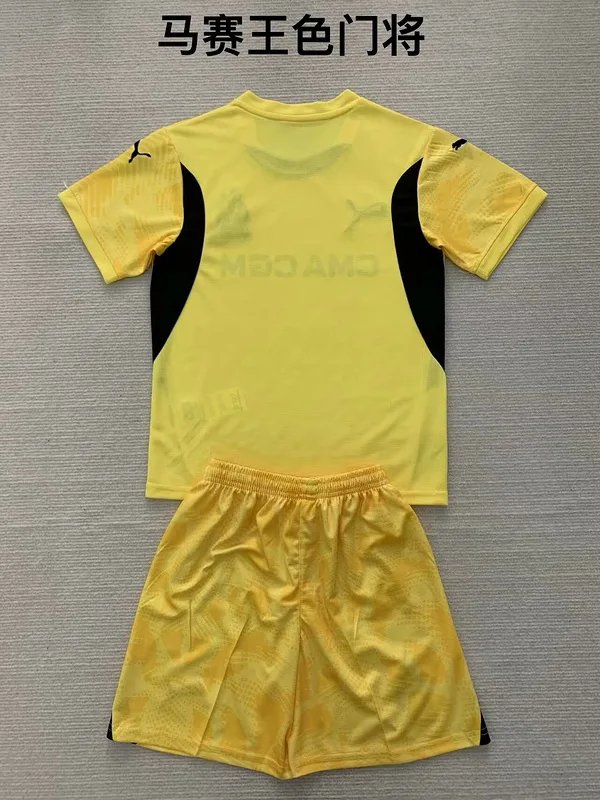 Marseille 2024/25 Goalkeeper Kids Kit