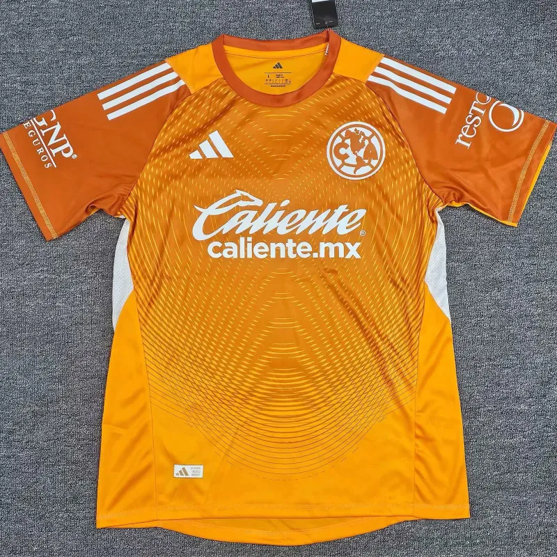 Club América 2025/26 Torwart Trikot Spielerversion Orange — 1