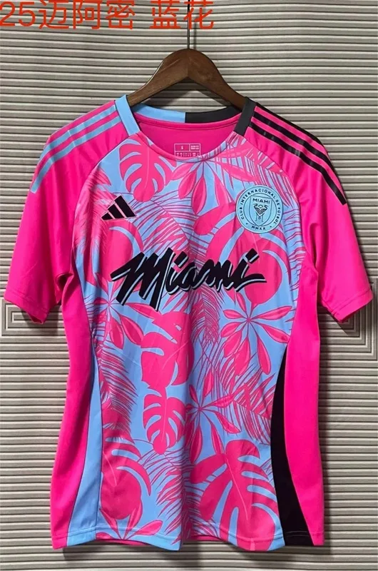 Inter Miami 2024/25 Shirt Short Sleeve Red