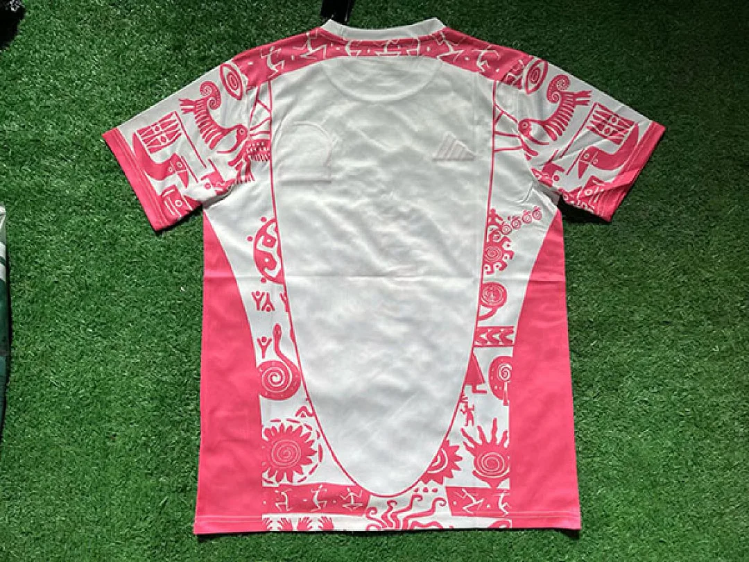Mexico 2026/27 Shirt Short Sleeve Pink