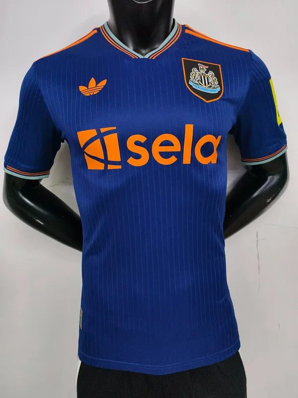 Newcastle United 2025/26 Ausweich Trikot Spielerversion Blue — 2