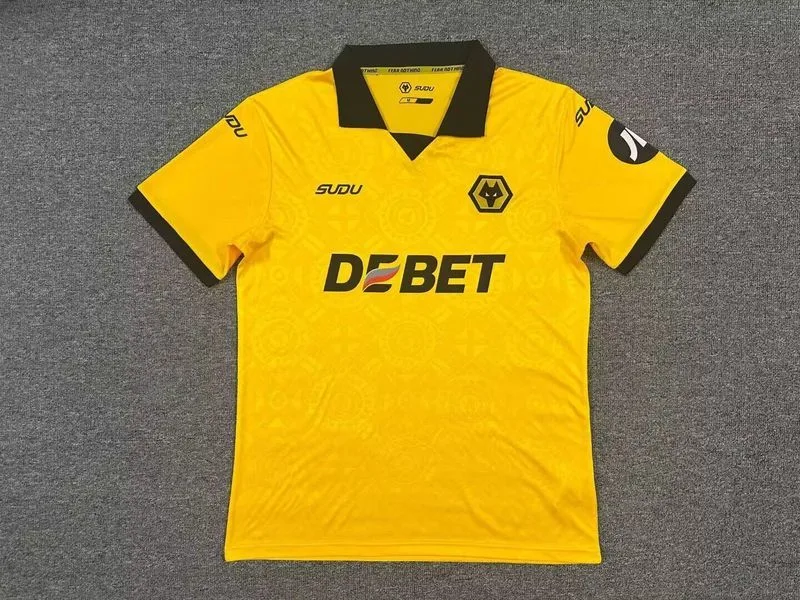 Wolverhampton Wanderers 2025/26 Home Shirt — 2