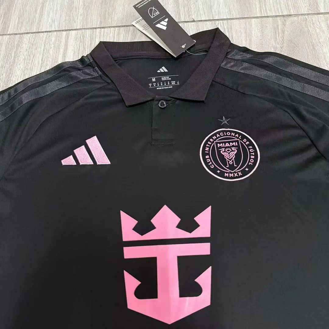 Inter Miami 2026/27 Away Shirt Black — 2