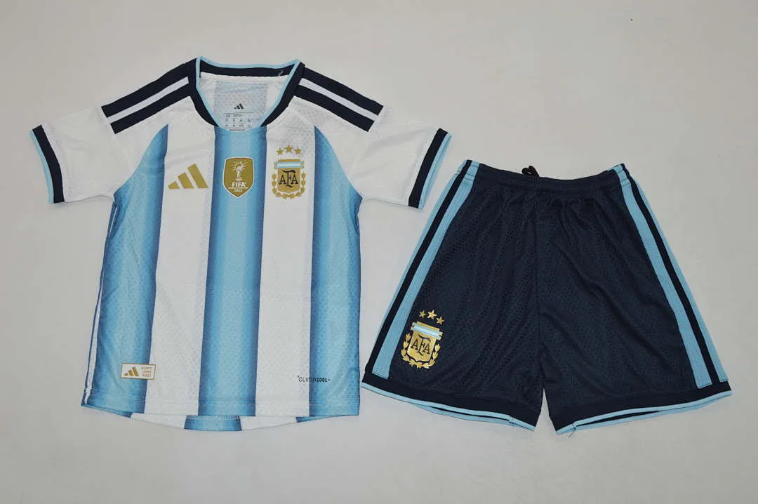 Argentina 2026 Primera Equipación Conjunto de Niño Versión Jugador — 1
