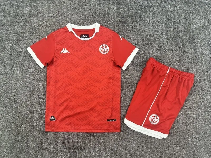 Tunesien 2025/26 Heim Set Kinder — 2