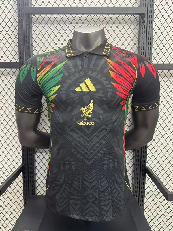 México 2025/26 Camiseta Edición Especial Black Player Verison — 1