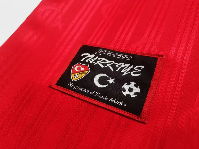 Turkey 1990 Home Shirt Red