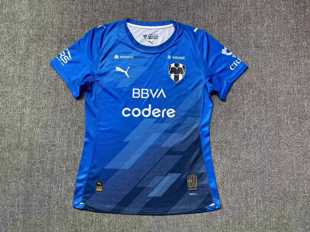 Monterrey 2025/26 Third Maillot Femme Blue — 2
