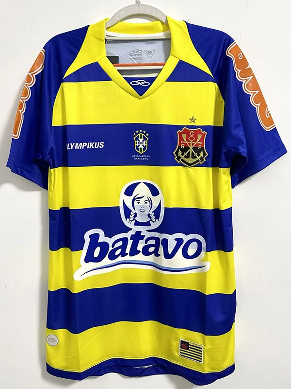 Flamengo 2010 Tercera Equipación Camiseta Yellow — 2