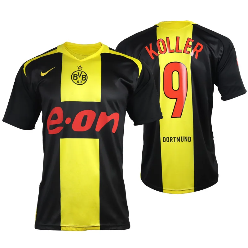 Borussia Dortmund 2005/06 Away Shirt Black — 2