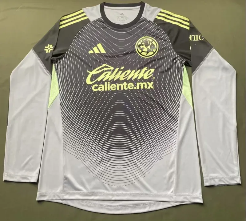 Club América 2025/26 Shirt Long Sleeve Grey — 1