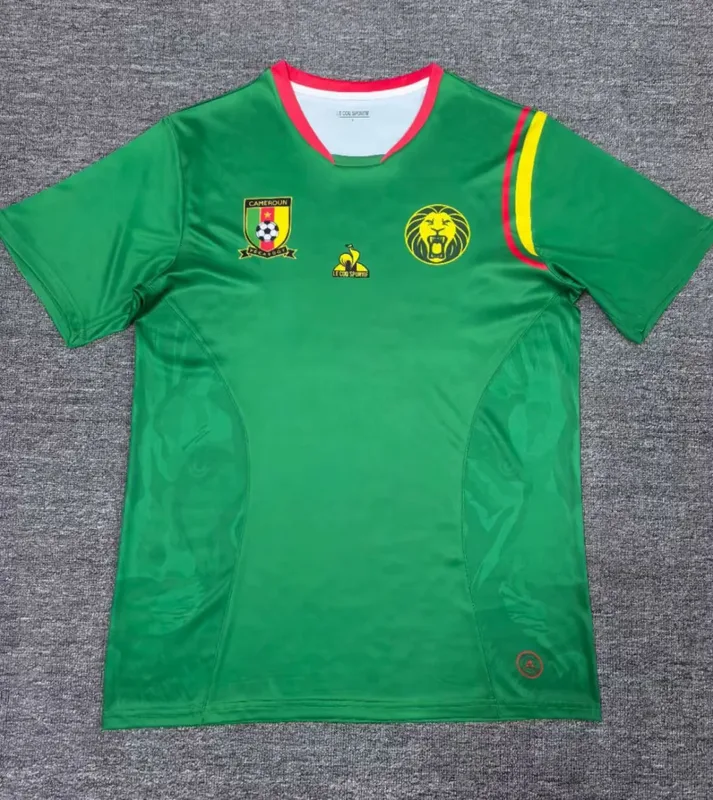 Cameroon 2024/25 Shirt Short Sleeve Green — 2