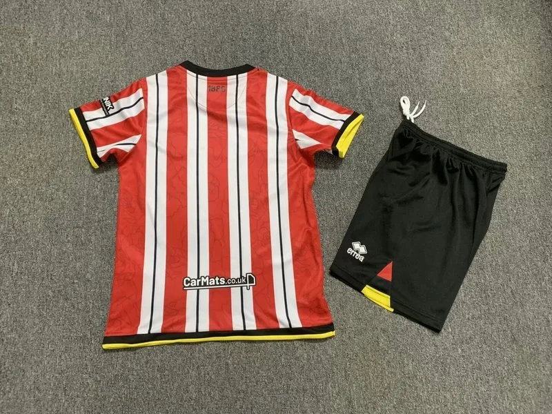 Sheffield United 2024/25 Home Kids Kit — 2