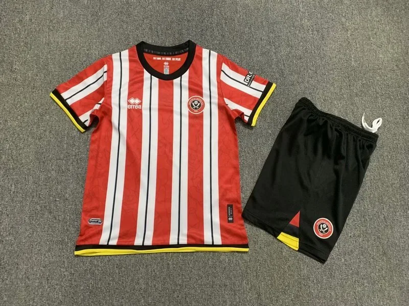 Sheffield United 2024/25 Home Kids Kit
