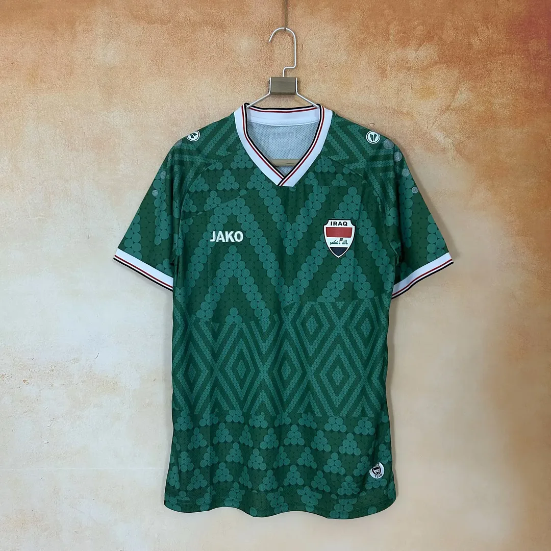 Irak 2026 Segunda Equipación Camiseta Green — 2