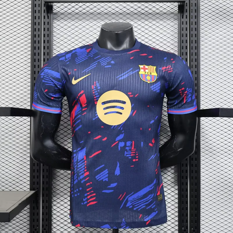 Barcelona 2024 Shirt Player Version Special Edition Blue — 1