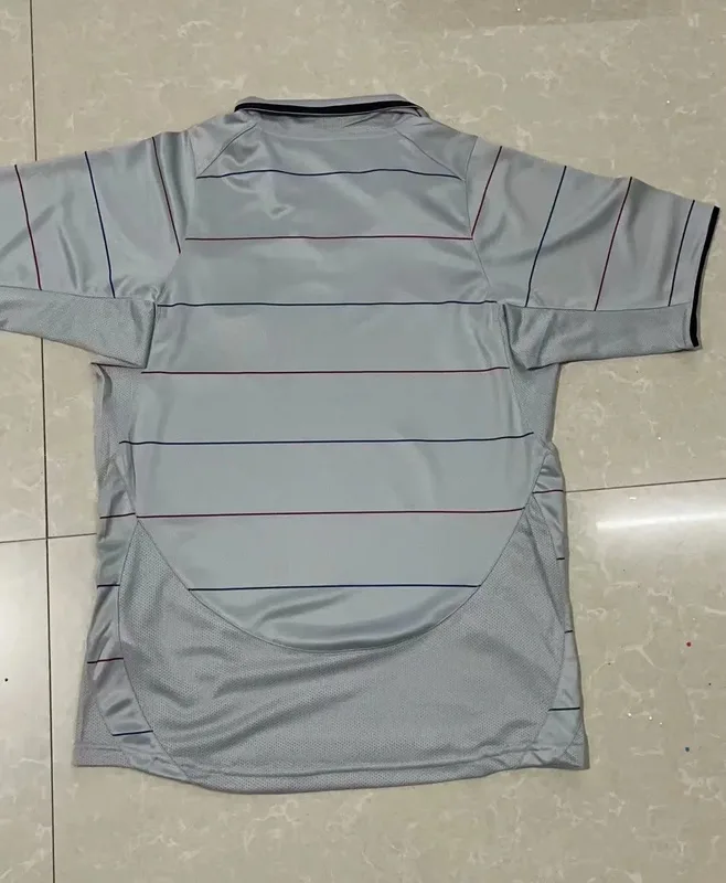 Barcelona 2003/04 Away Shirt Grey — 1