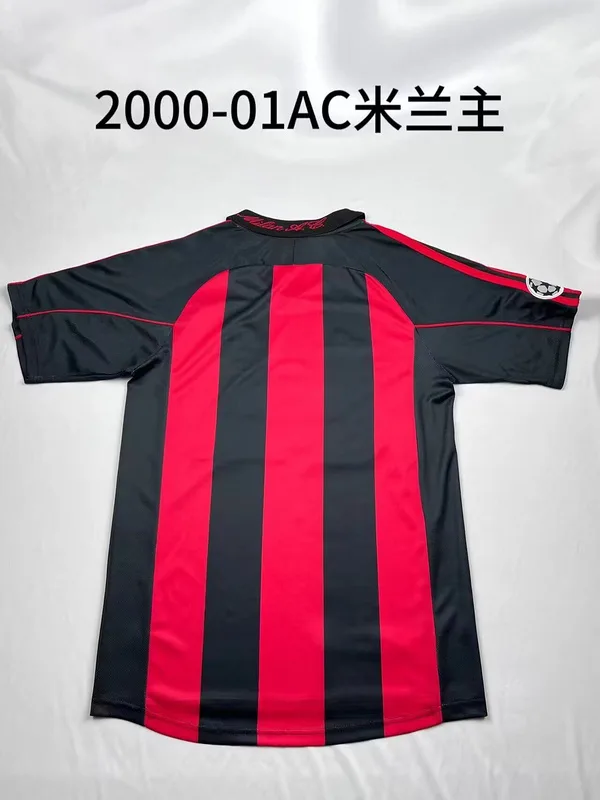 AC Milan 2000/01 Home Shirt Champions League — 1
