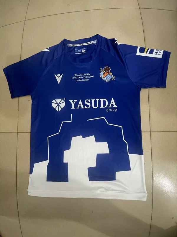 Real Sociedad 2024 Shirt Short Sleeve Special Edition Blue