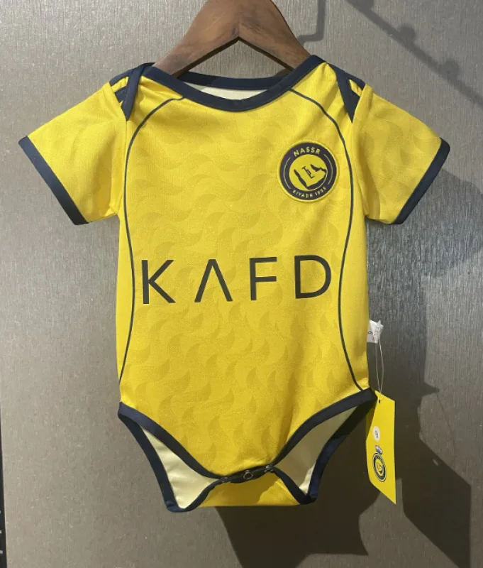 Al Nassr 2025/26 Home Baby Shirt — 2
