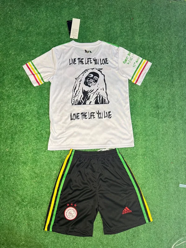 Ajax 2025/26 Conjunto de Niño Edición Especial White