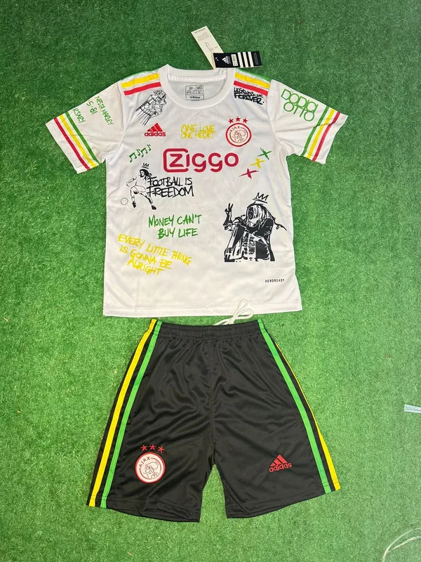 Ajax 2025/26 Conjunto de Niño Edición Especial White — 2
