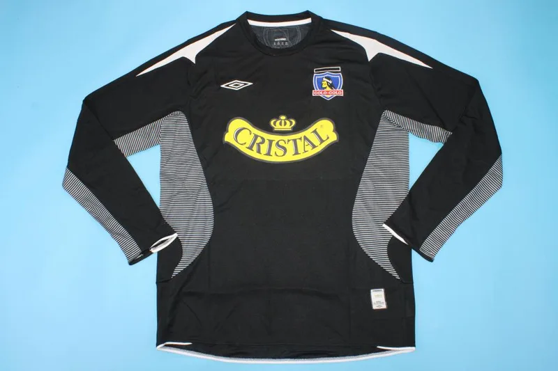 Colo-Colo 2006 Away Shirt Long Sleeve Black — 1