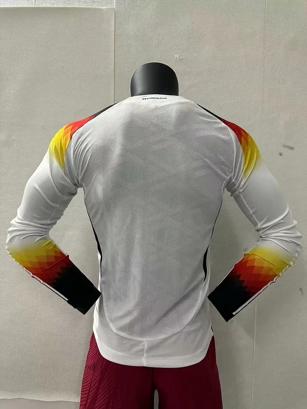Allemagne 2024 Domicile Maillot Manches Longues Version Joueur — 1
