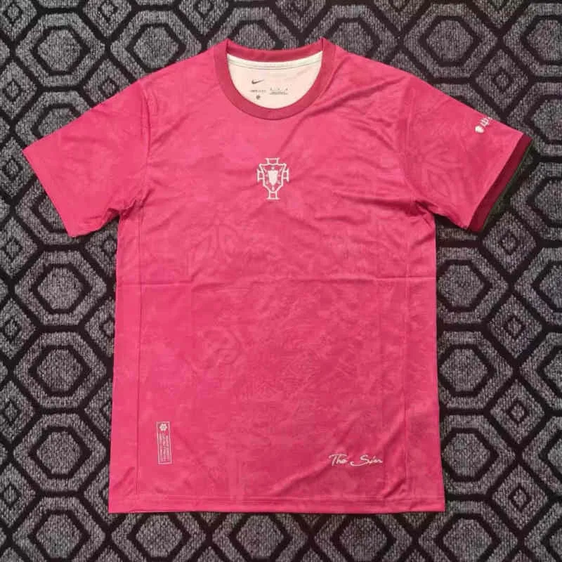 Portugal 2025/26 Trikot Kurzarm Pink — 1