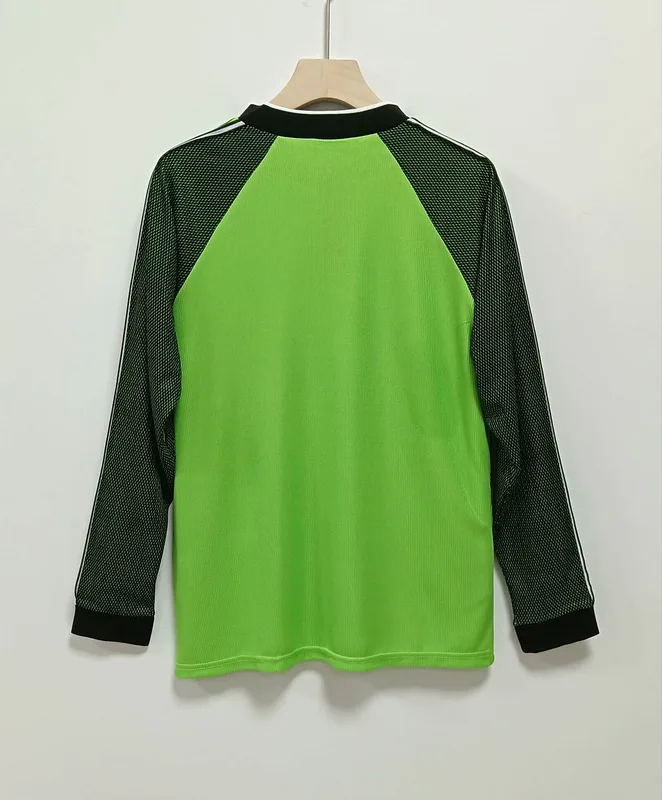 Manchester United 1998/99 Goalkeeper Shirt Long Sleeve Green