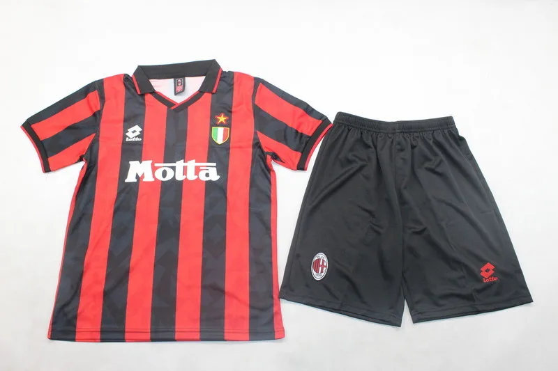 AC Milan 1993/94 Home Kids Kit