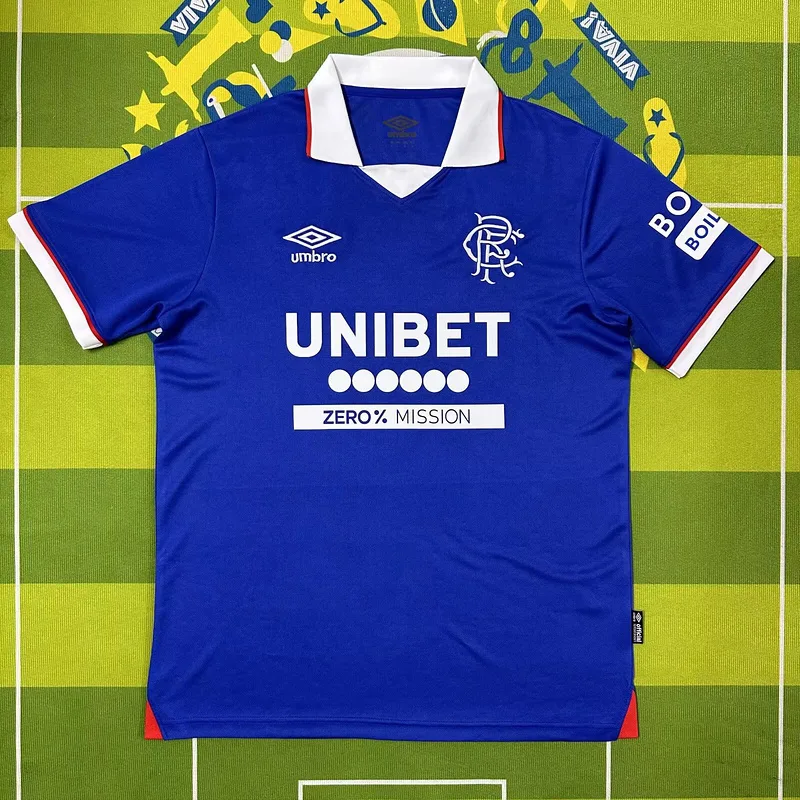 Rangers 2025/26 Home Shirt Short Sleeve