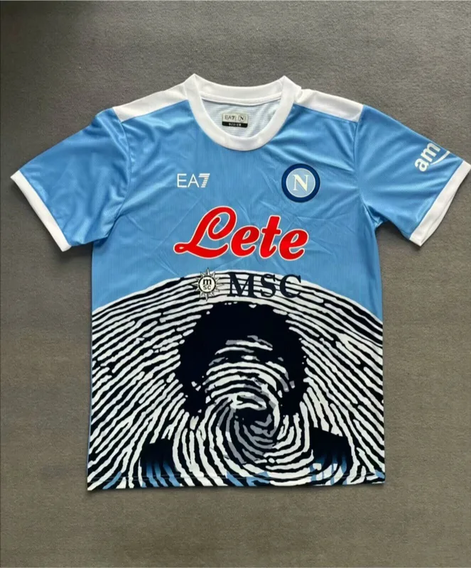 Napoli 2021/22 Trikot Blue Maradona