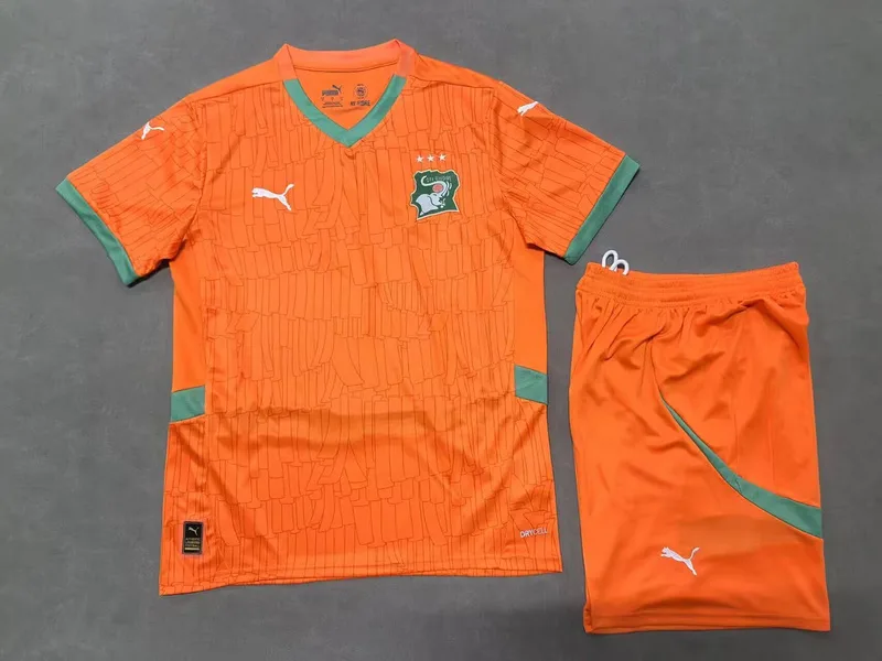 Ivory Coast 2025 Home Kids Kit — 2