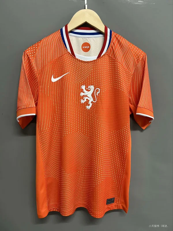 Pays-Bas 2025/26 Domicile Maillot Manches Courtes