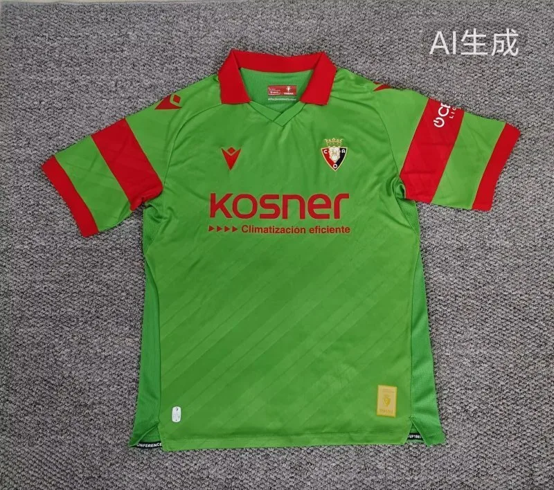 Osasuna 2025/26 Extérieur Maillot Manches Courtes — 2